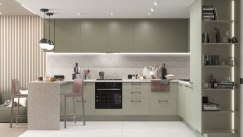 Тренды и новые цвета в дизайне современных кухонь в 2023 году в Прокудском - prokudskoe.mebel54.com | фото